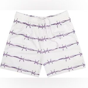 Bravest Studios Razor Wire Shorts in White